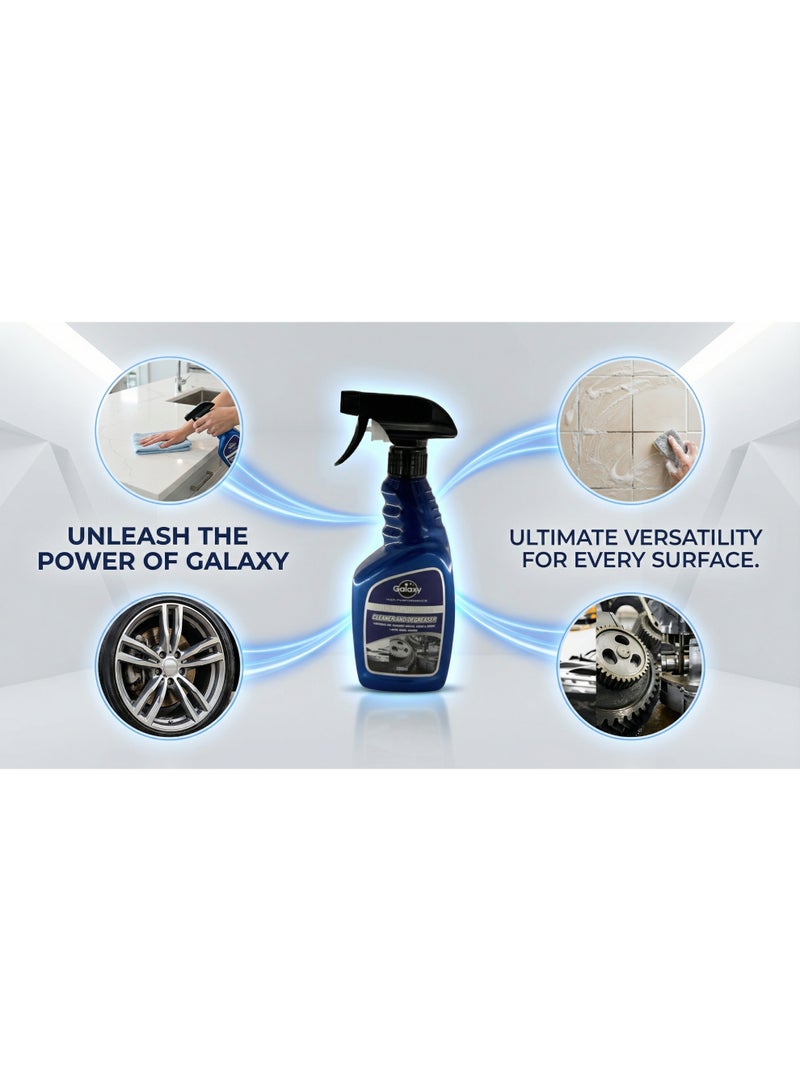 Galaxy Engine Cleaner Spray – 500ml | Car Engine Degreaser | Removes the Toughest Grease, Oil & Grime | Easy Spray Bottle - Image 5